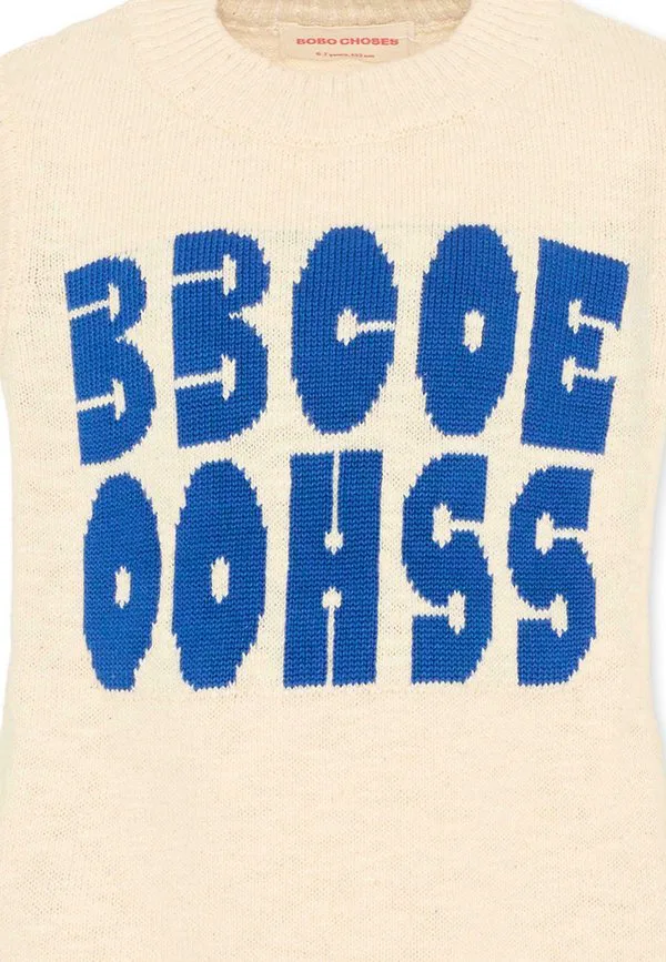 Свитер без рукавов Bobo Choses, Beige — фото 3