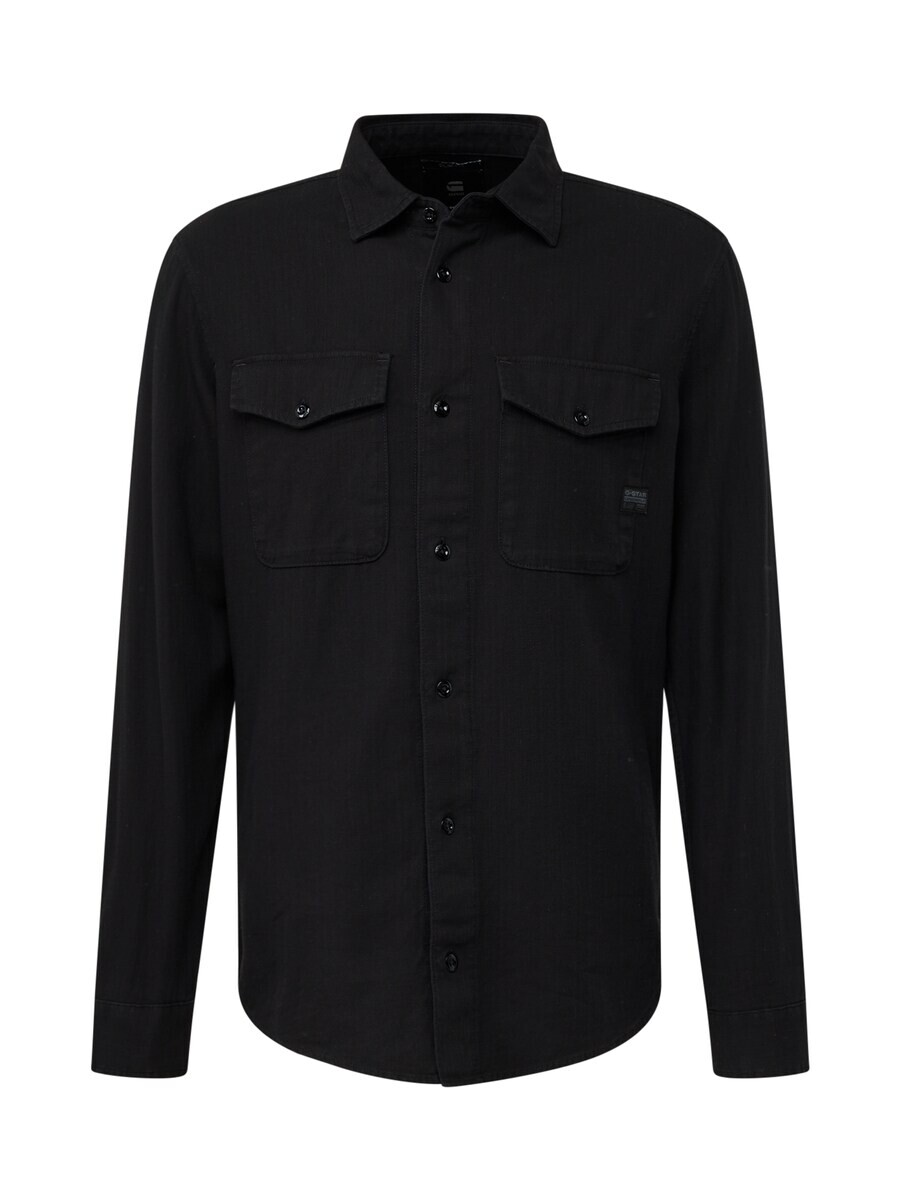 

Повседневная рубашка G-STAR Regular fit Button Up Shirt Marine, черный деним