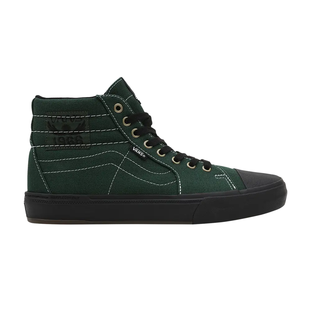 Ботинки Dakota Roche x BMX Sk8-Hi 238 Vans, зеленый