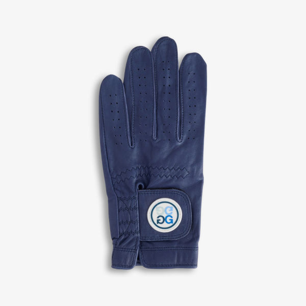 

Левая кожаная перчатка для гольфа Signature G/Fore, синий