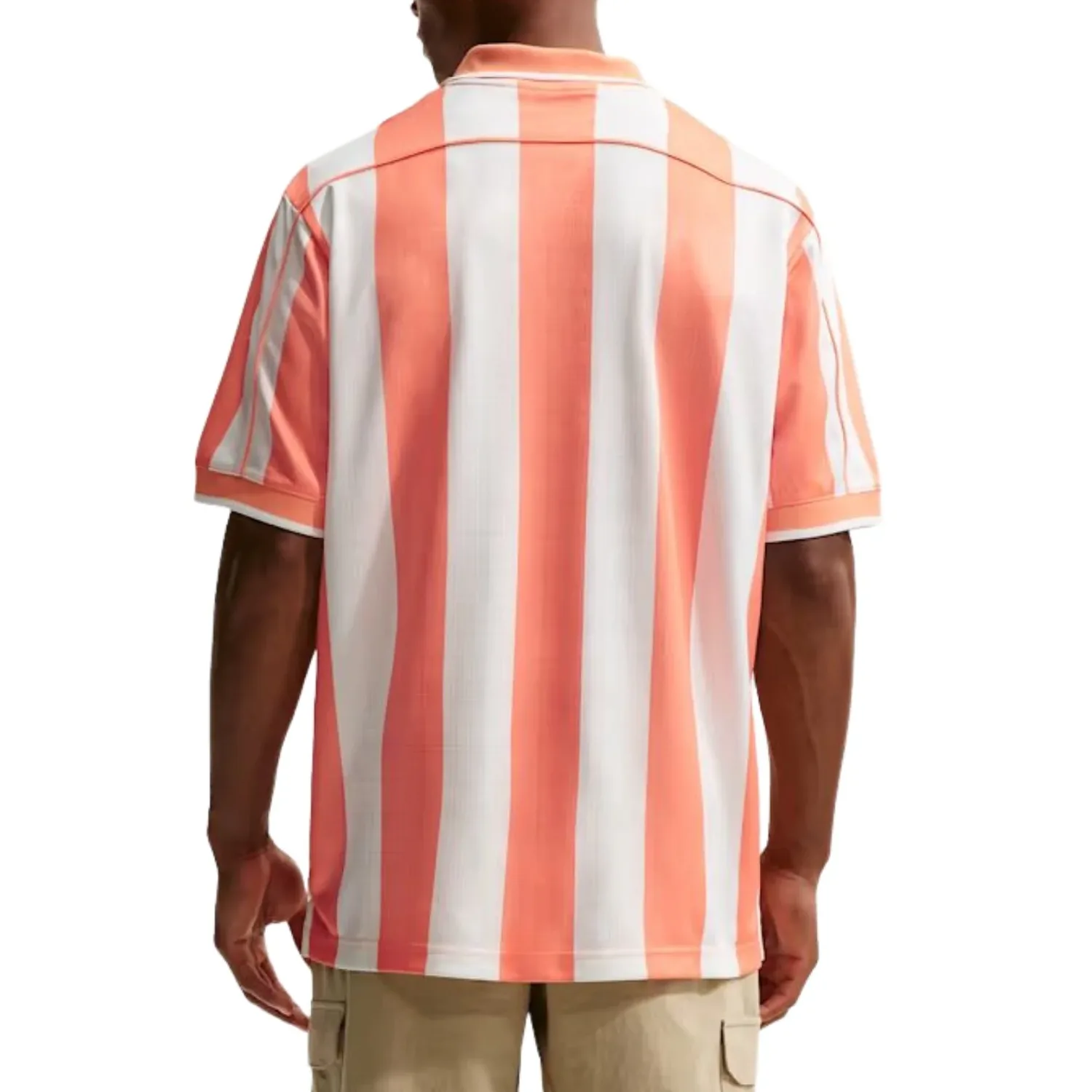 Поло для гольфа Nike Fairway Fresh Dri-FIT Loose с коротким рукавом, цвет «Оранжевый мороз» — фото 2