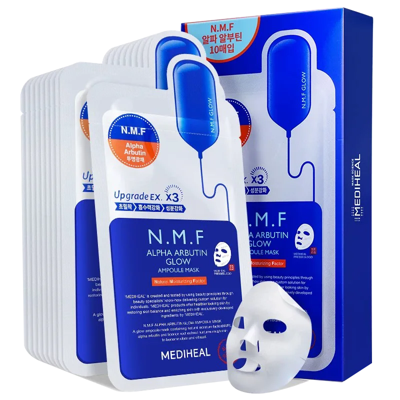 Маска для лица Mediheal — Medihill New Hydrating Radiance Facial Mask 3 Pcs — фото 2