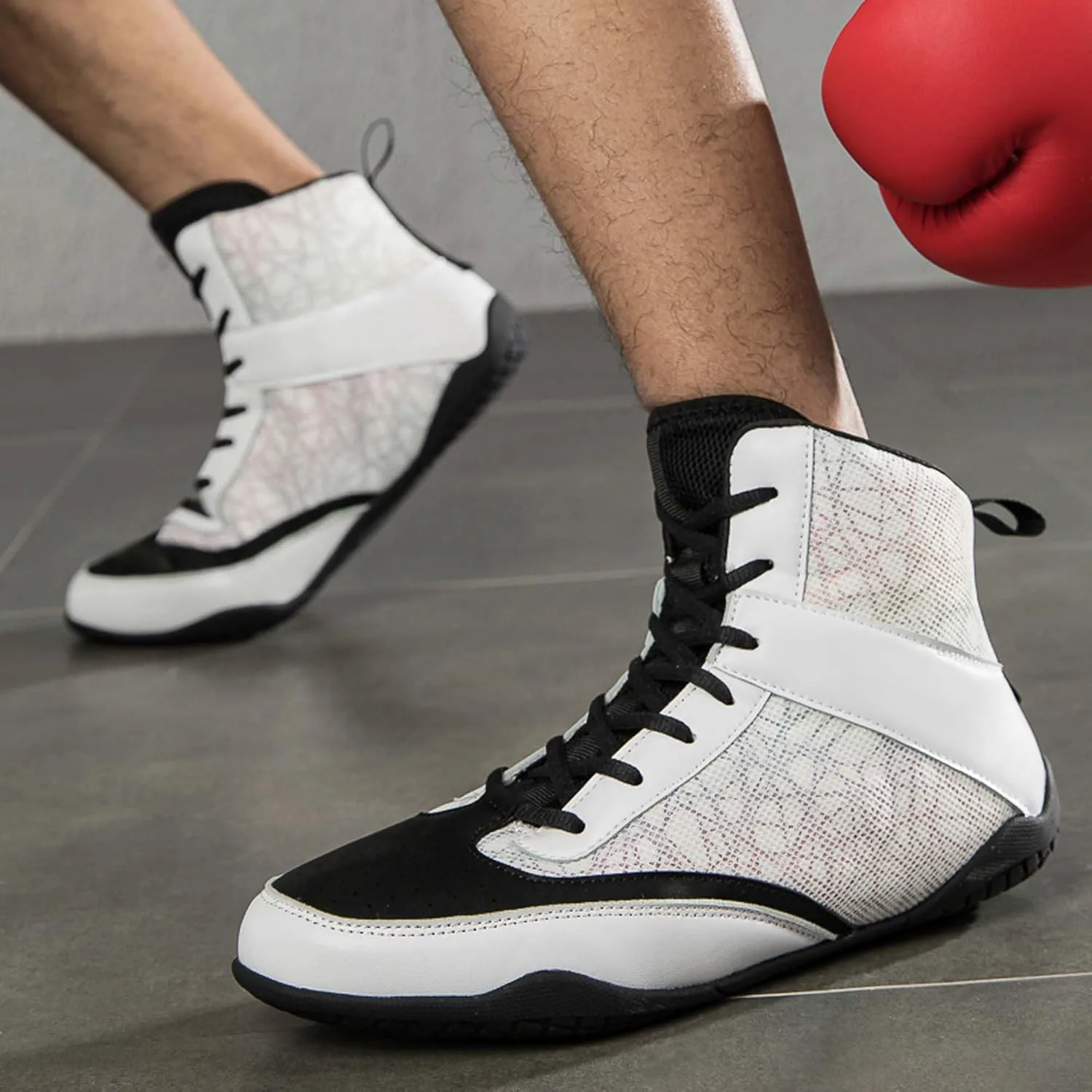 

Профессиональные боксерские туфли Usoway для мужчин, нескользящие борцовские туфли, легкие боксерские и борцовские тренировочные туфли для женщин, спортивная обувь для фитнеса, многофункциональные туфли для борьбы и тяжелой атлетики