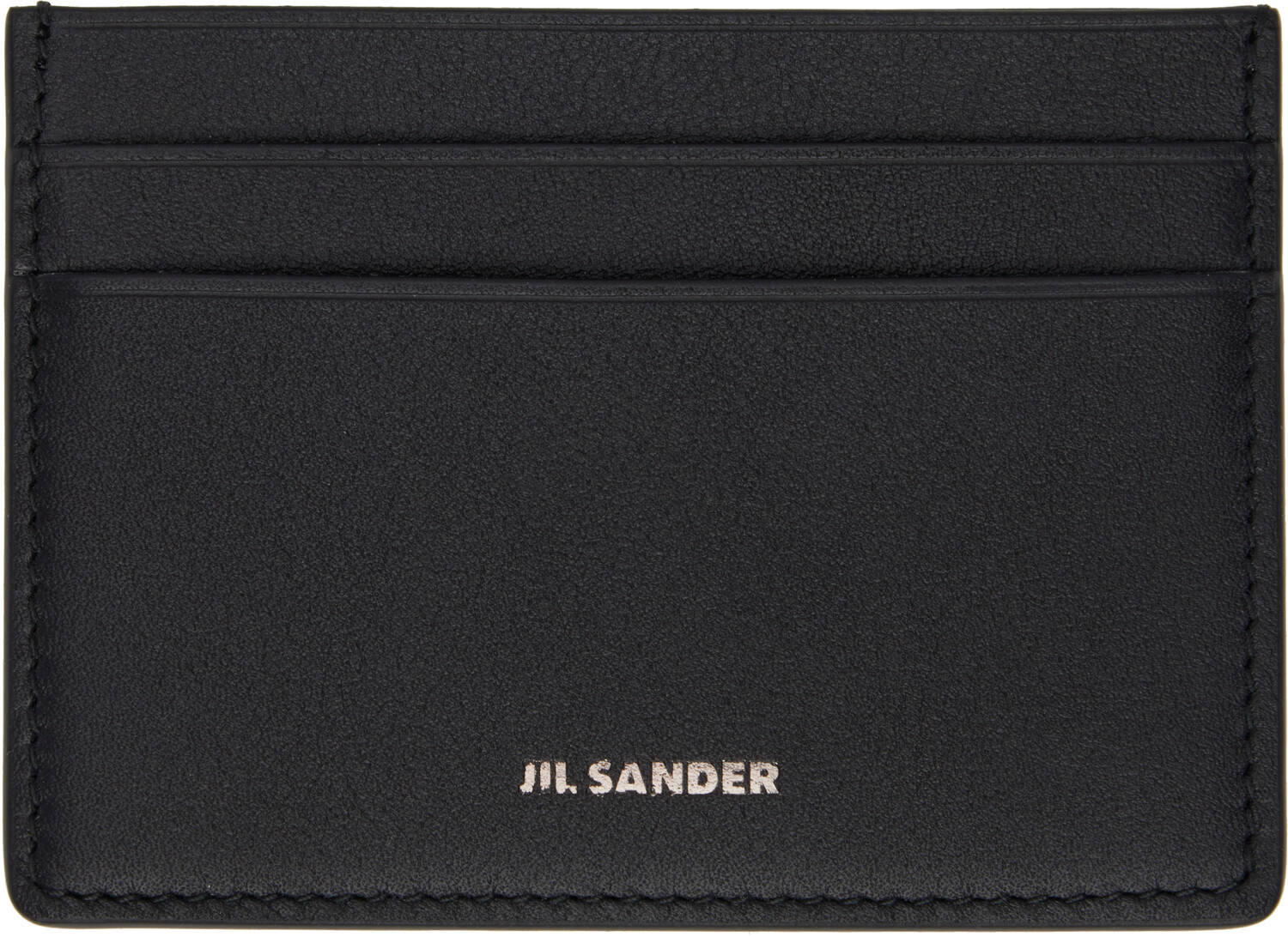 

Держатель кредитной карты Jil Sander, черный
