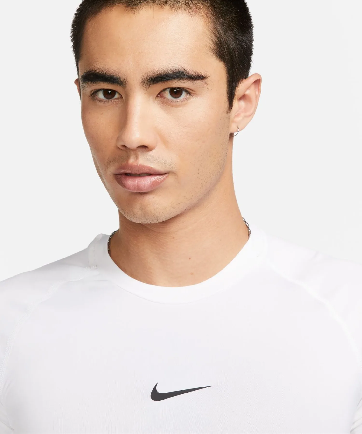 Мужская футболка Nike Pro DF чёрная — фото 2