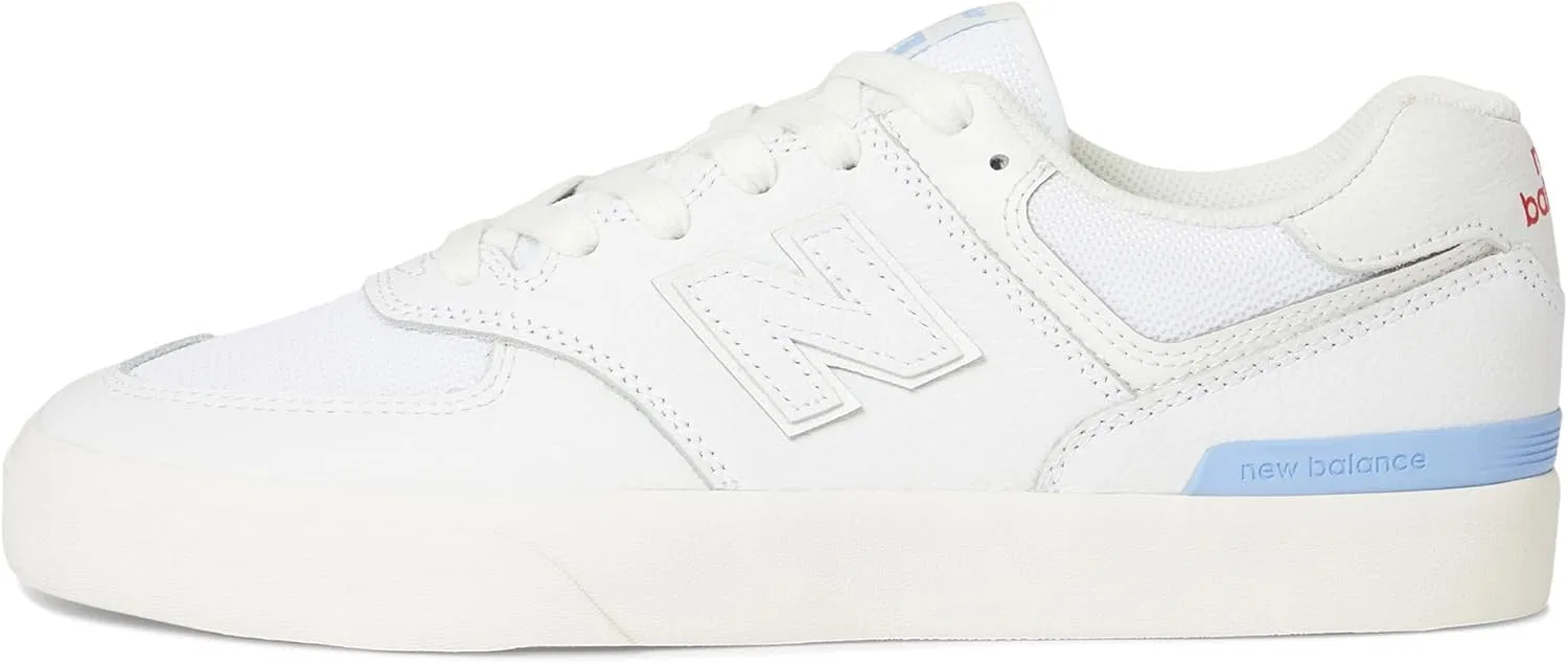 Кроссовки New Balance unisex-adult 574 vulc, White — фото 4