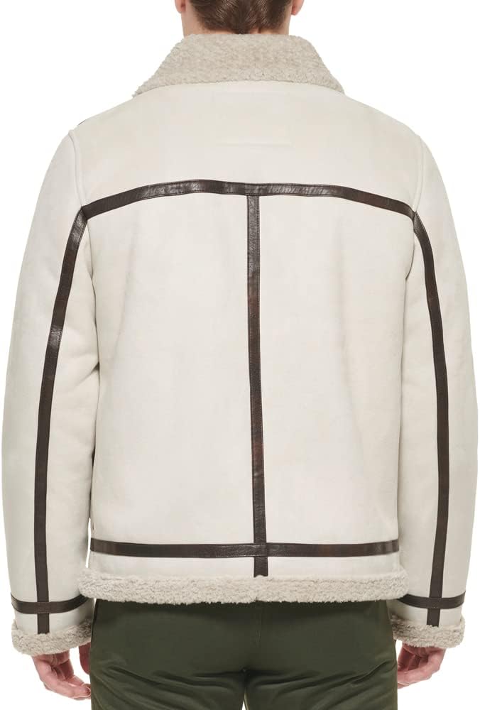 Мужская куртка-авиатор Levi's из искусственной овчины Rancher, Tundra — фото 4
