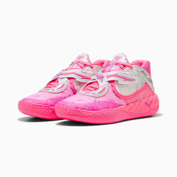 Мужские баскетбольные кроссовки Puma X Lamelo Ball Mb.05 World Tour, розовый — фото 4