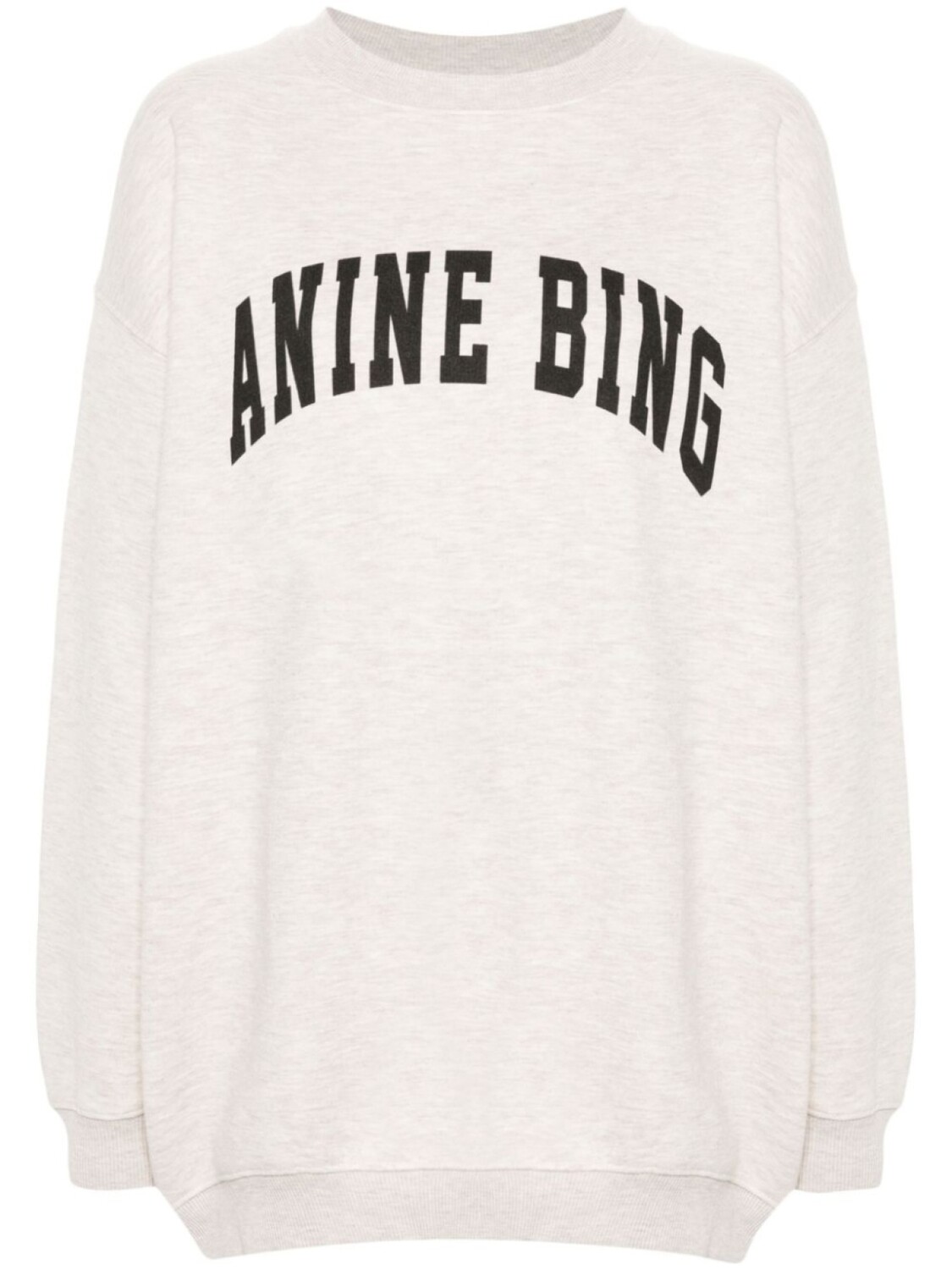 

ANINE BING толстовка с логотипом, нейтральный цвет