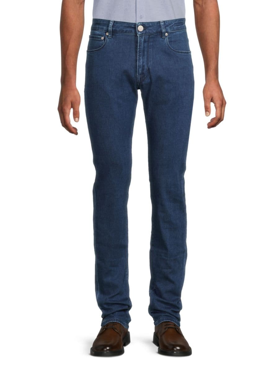 

Выцветшие джинсы PT Torino, цвет Medium Wash