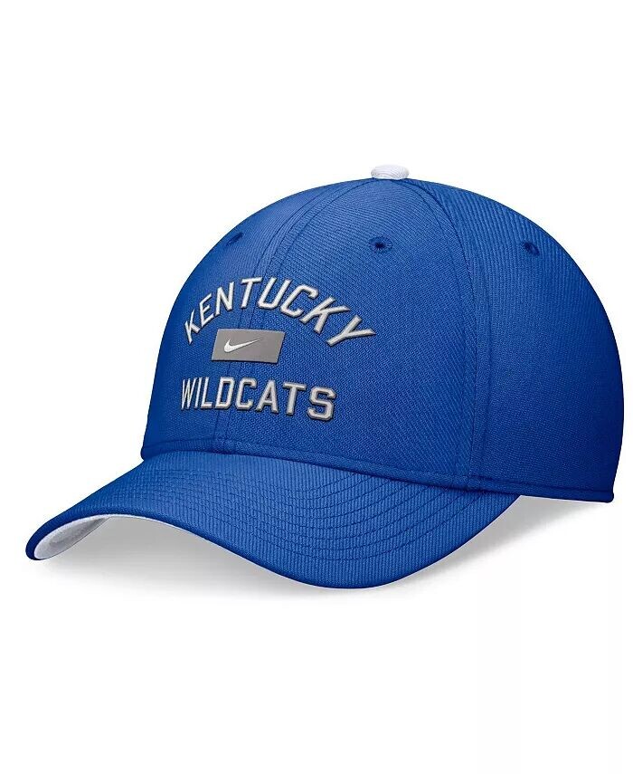

Мужская гибкая кепка с галочкой Royal Kentucky Wildcats Primetime Nike, синий