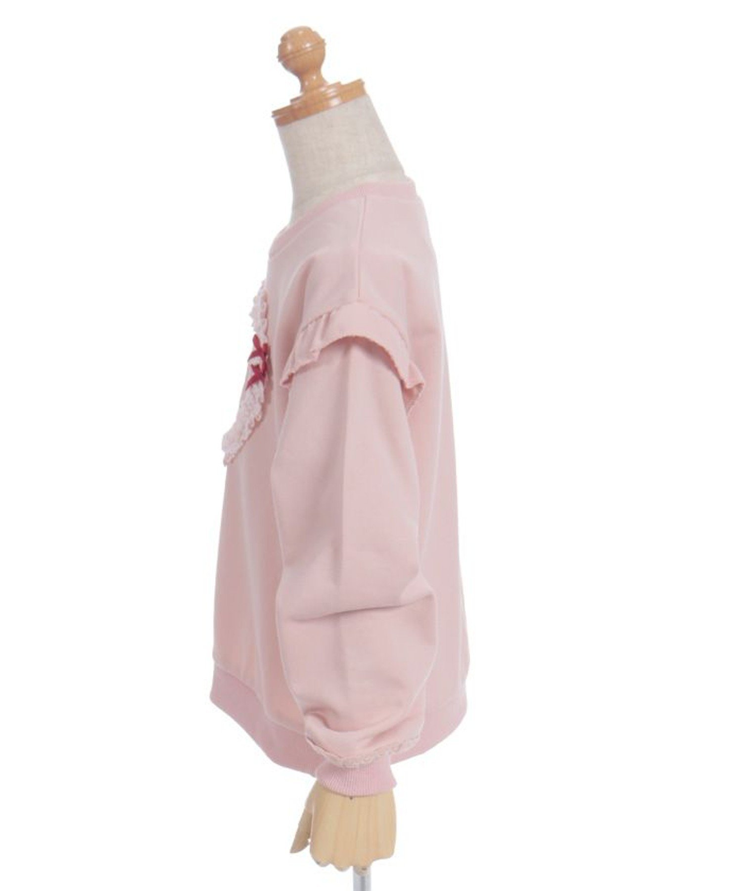 Толстовка с вышивкой "Ягоды" Axes femme kids, Pink — фото 3