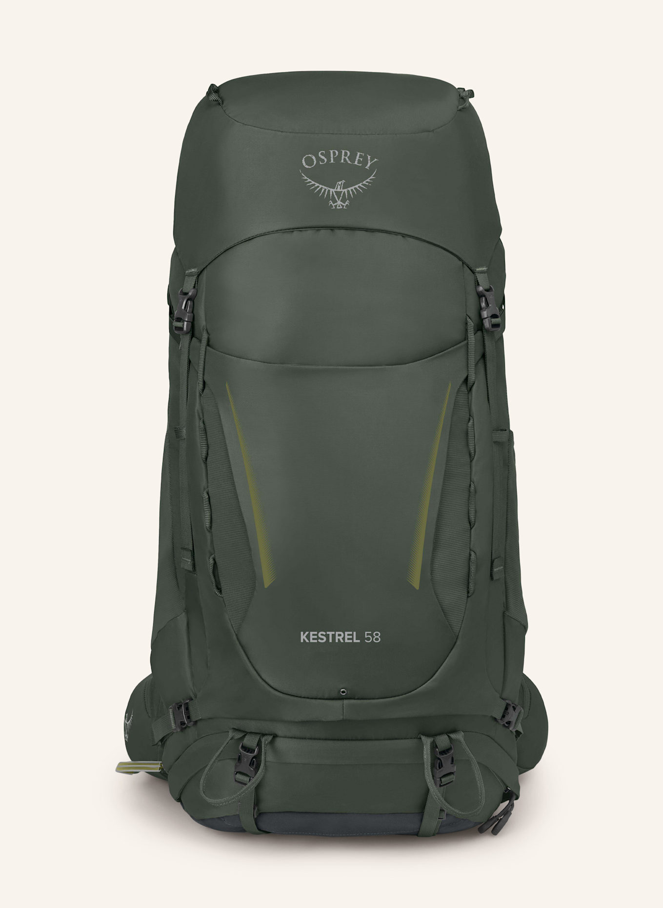 

Рюкзак Kestrel 58 л/XL 58 л Osprey, зеленый