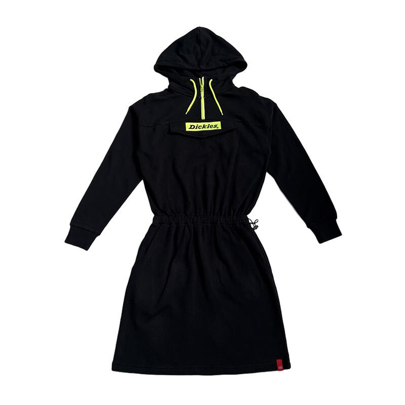 

Dickies Женское платье с длинными рукавами, цвет Black