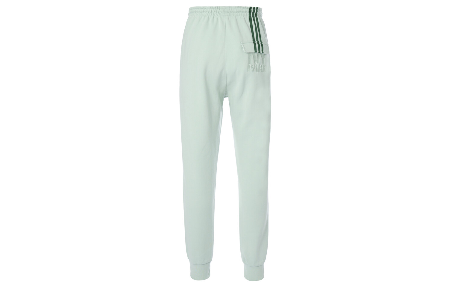 Трикотажные спортивные штаны унисекс светло-зеленые Adidas Originals, светло-зеленый — фото 2
