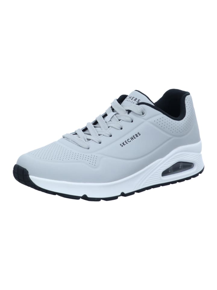 

Кроссовки на шнуровке Skechers, серый