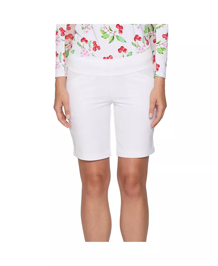 

Женские шорты для гольфа G Lifestyle G Lifestyle Clothing, белый