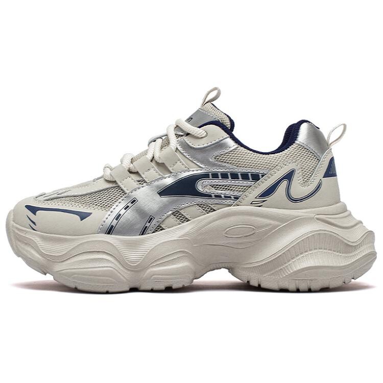 

Кроссовки AGSDON Chunky Sneakers Women's Low-top, серый/синий