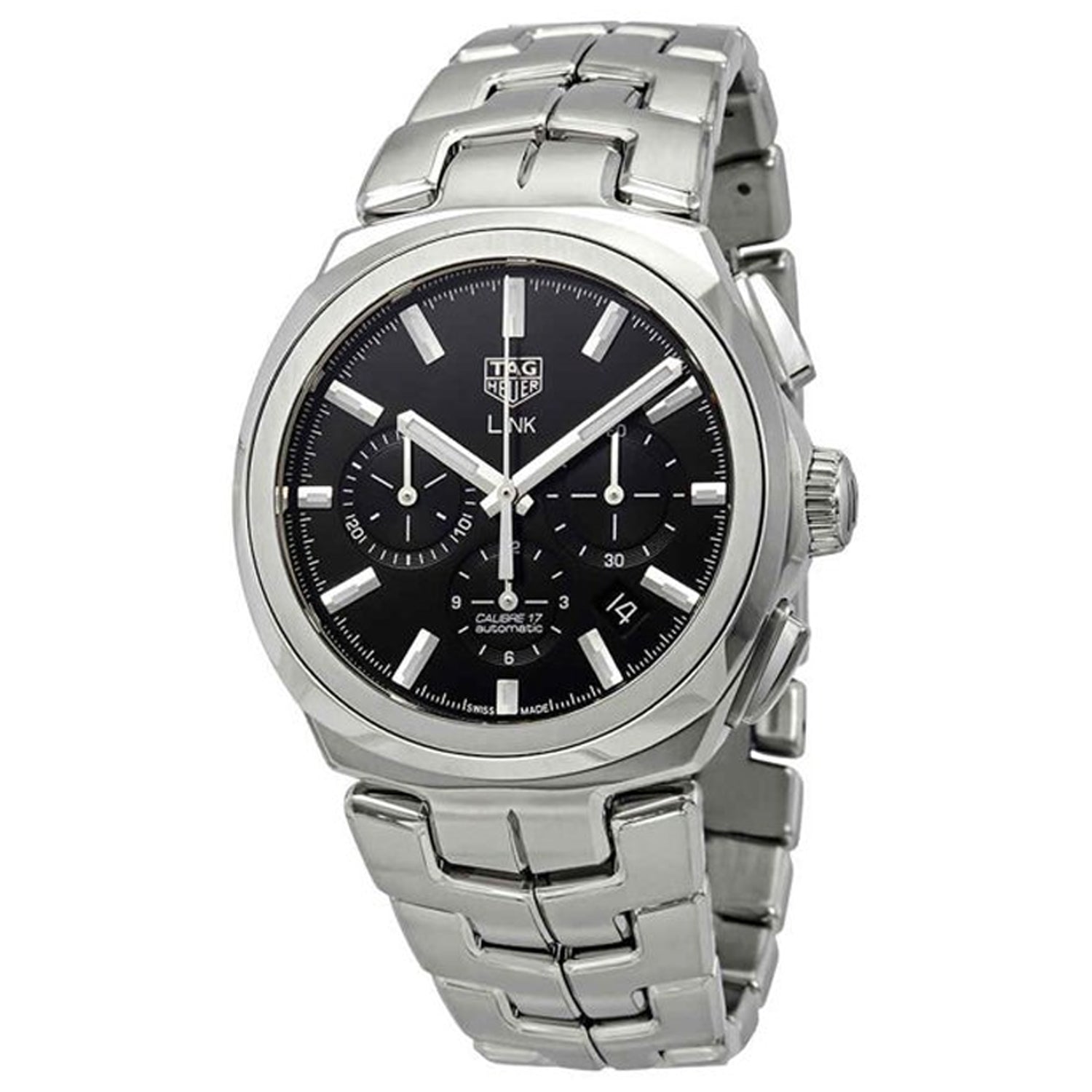 

Мужские часы Tag Heuer с черным циферблатом