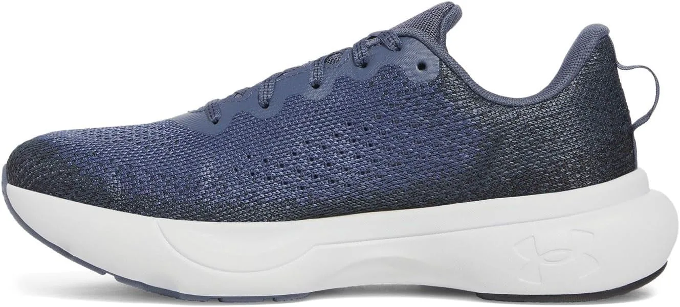 Мужские беговые кроссовки Under Armour Infinite, серый/черный/белый — фото 4