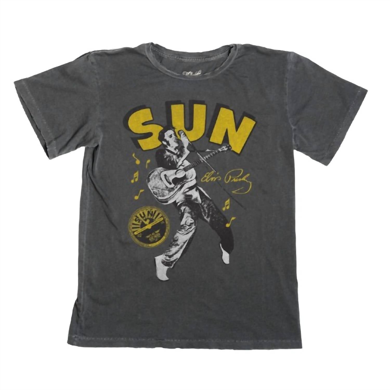 

Футболка Elvis Sun Records в винтажном черном цвете The Original RETRO BRAND
