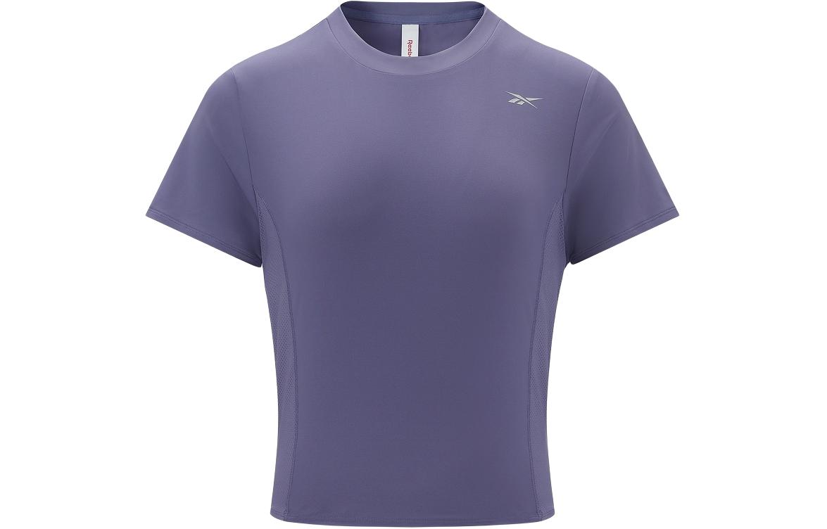 

Reebok Футболка женская серо-фиолетовая