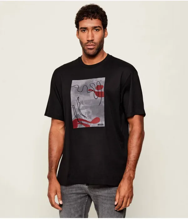 Футболка C-Tames 20 relaxed fit Boss, черный