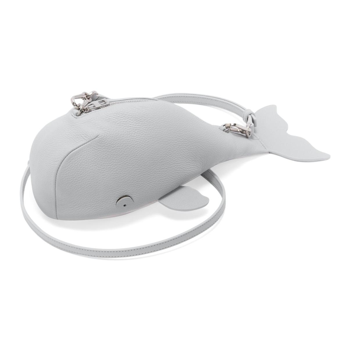 

LOEWE Сумка через плечо из зерненой кожи коровы унисекс шиферно-серый