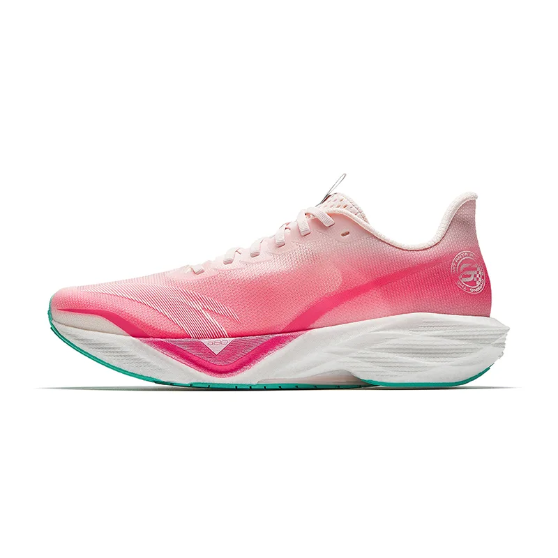 ANTA Кроссовки Mach 6 Low top Casual Training для бега на длинные дистанции мужские Pollen Pink/Radiant Pink/Papyrus White