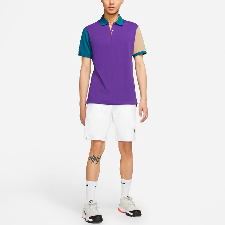 Рубашка поло мужская многоцветная Nike, цвет Multicolor — фото 3