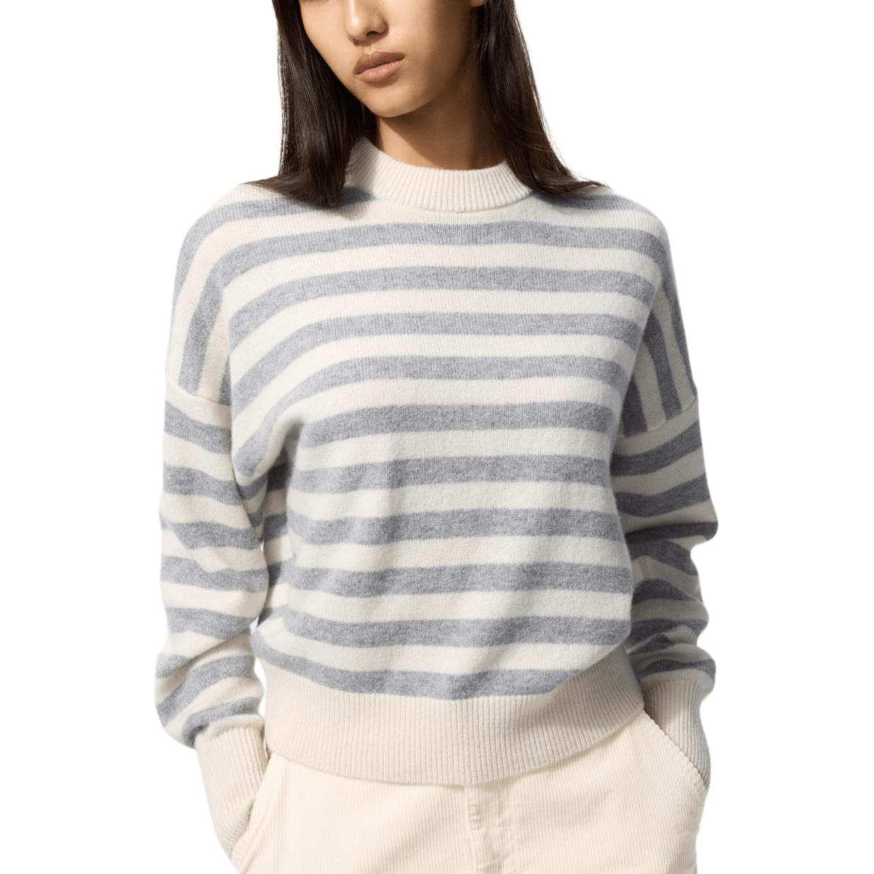 

Comptoir des Cotonniers FW25 вязаный топ для женщин UNIQLO, Ecru