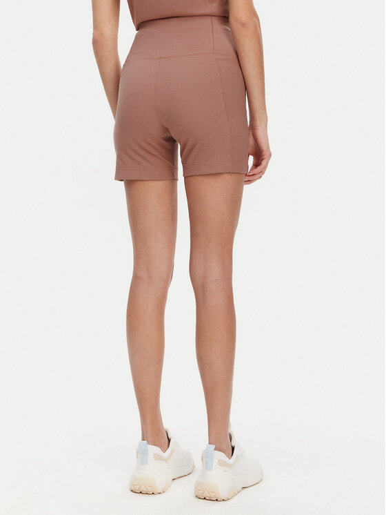 Облегающие байкерские шорты ALL SZN Rib JJ1232 Adidas, розовый — фото 3