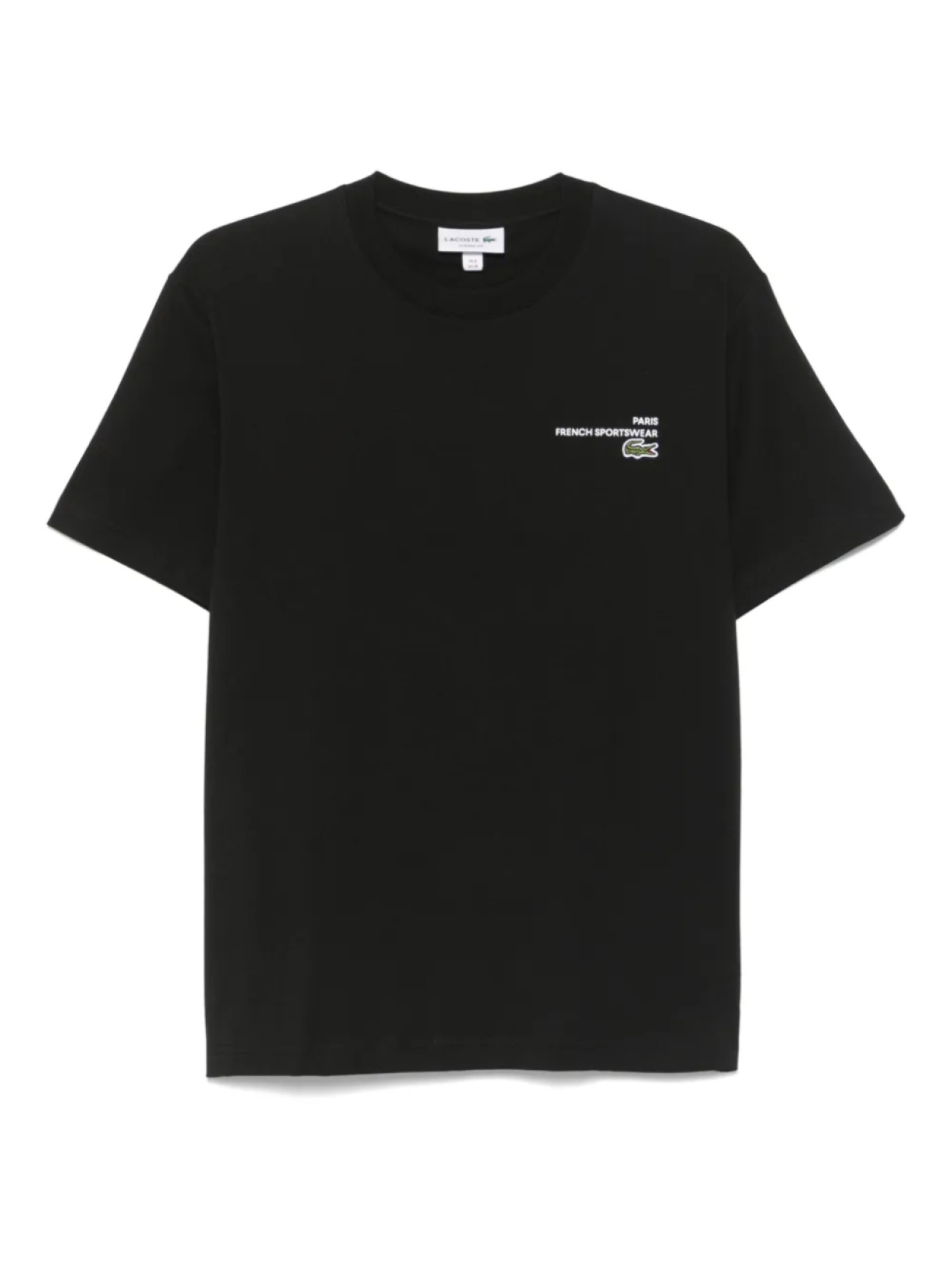 

Футболка с графичным принтом Lacoste, черный