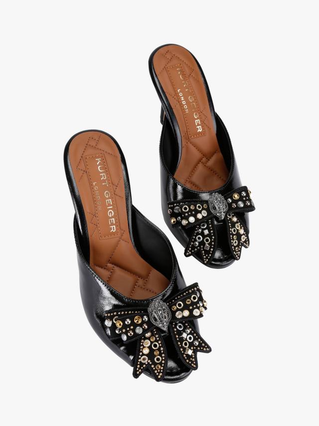 Belgravia туфли-мюли с декоративным бантом Kurt Geiger London, Black — фото 3