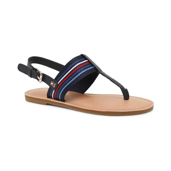 

Кожаные сандалии Tommy Hilfiger, синий
