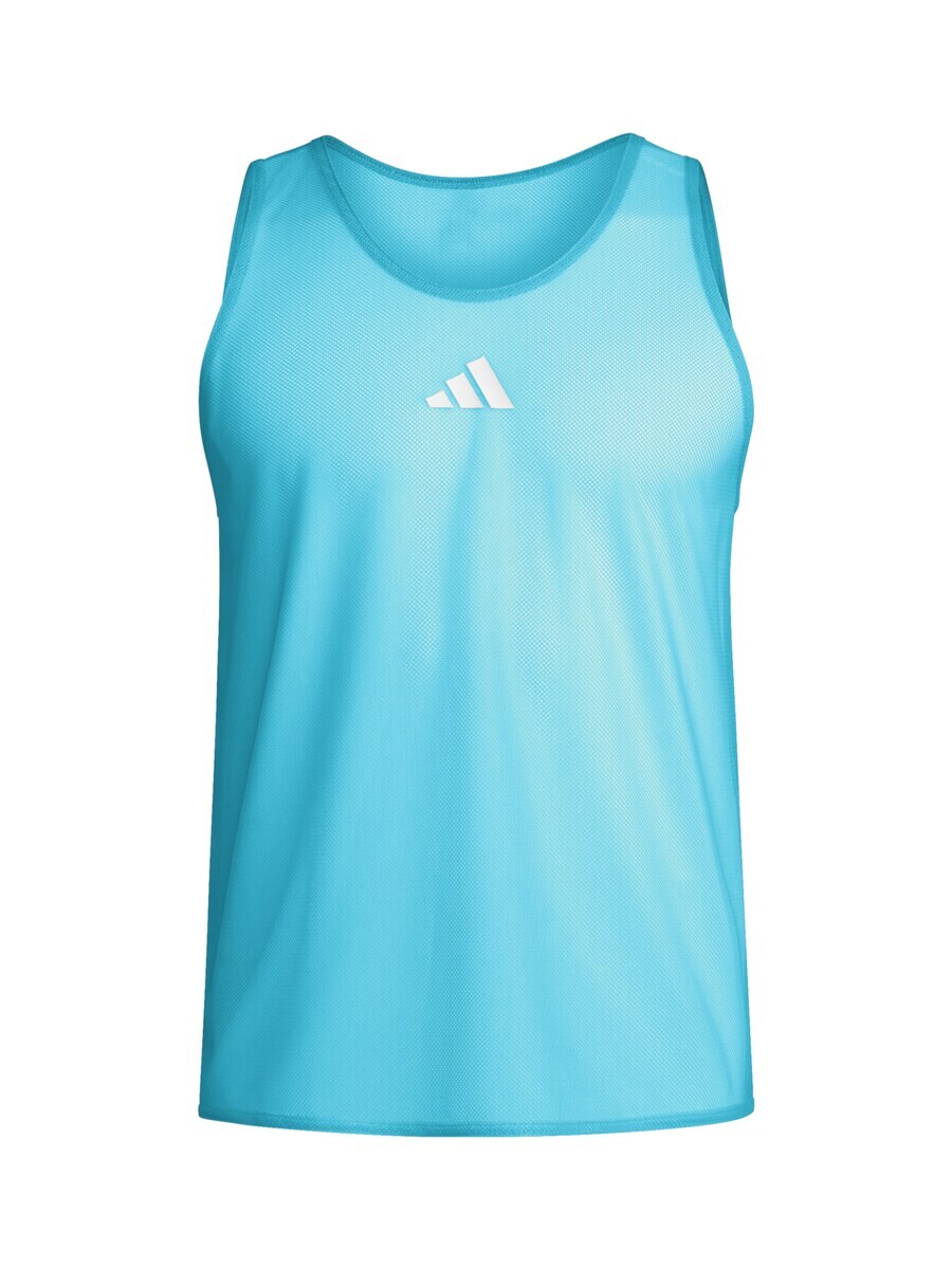 

Спортивная майка Adidas с логотипом бренда, голубой