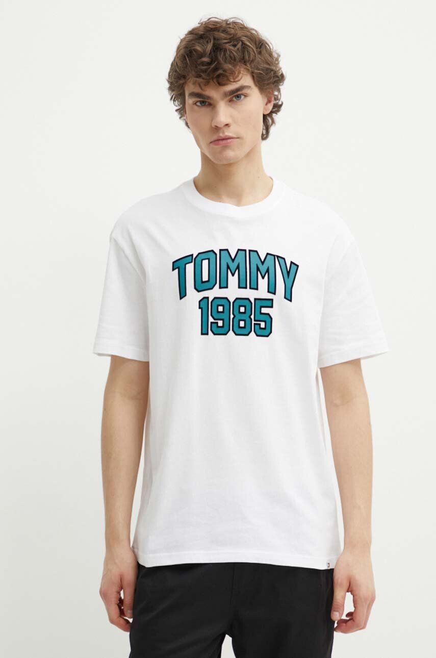 

Хлопковая футболка Tommy Jeans, белый