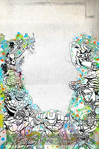 

Blank comic book journal - Thickness 0.0025” - Variety - Comictor DB