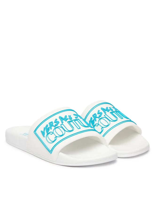 Versace Jeans Couture Мюли 80YA3SQ3 синие — фото 2