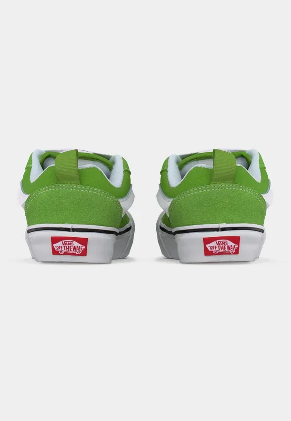 Кеды Knu skool skate shoes Vans, лаймовый всплеск — фото 4