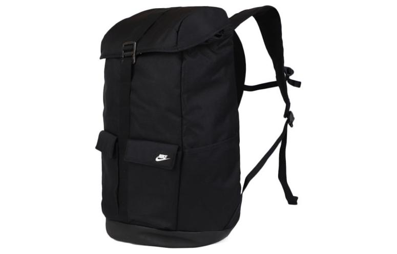 

Nike Полиэстеровый рюкзак обычный унисекс черный