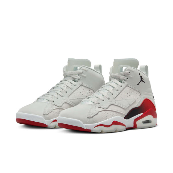 Кроссовки jumpman 'mvp off white gym red white black' Air Jordan, белый — фото 3