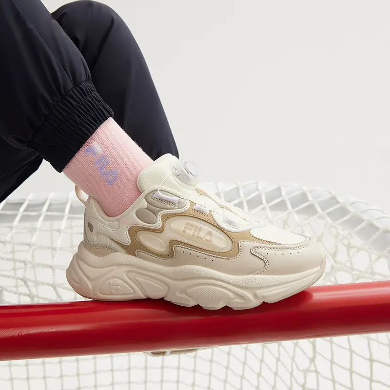 Детские кроссовки Mars Abrasion Resistant Mid Top FILA KIDS, белый — фото 2