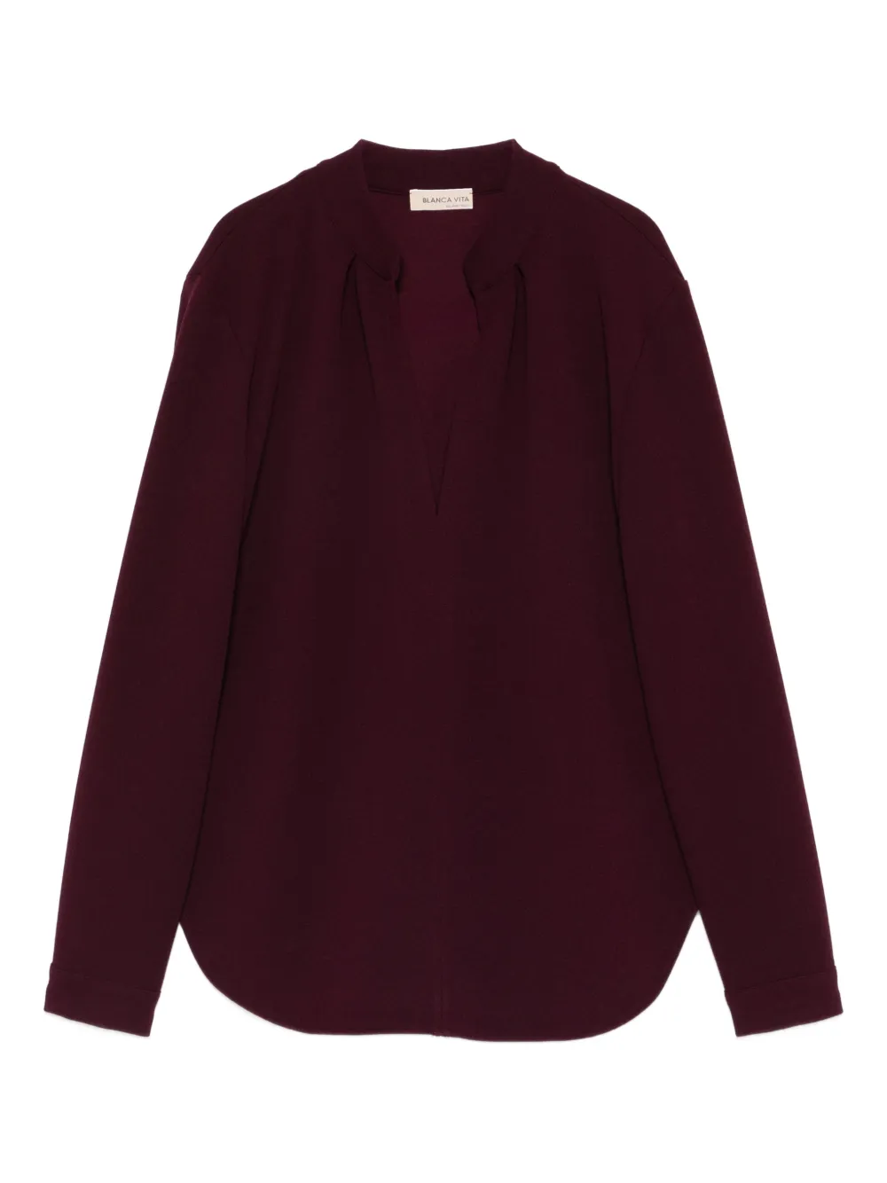 

Блузка с V-образным вырезом Blanca Vita, красный