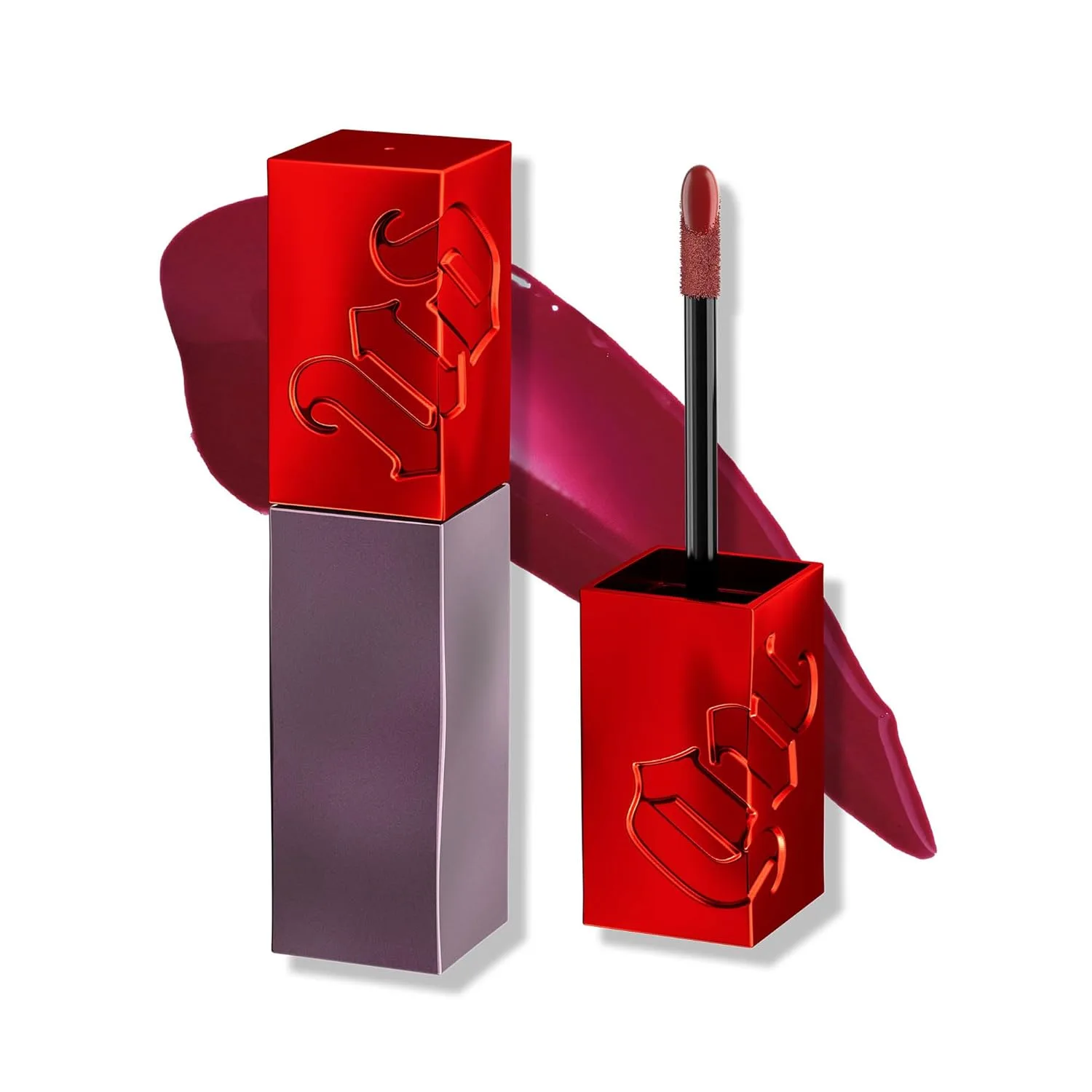 Urban Decay Vice Lip Bond Glossy Longwear жидкая помада, стойкая до 16 часов, увлажняющая, мгновенный блеск, Vegan, Cruelty-free - 4,1 мл, Raw Footage (merlot red)