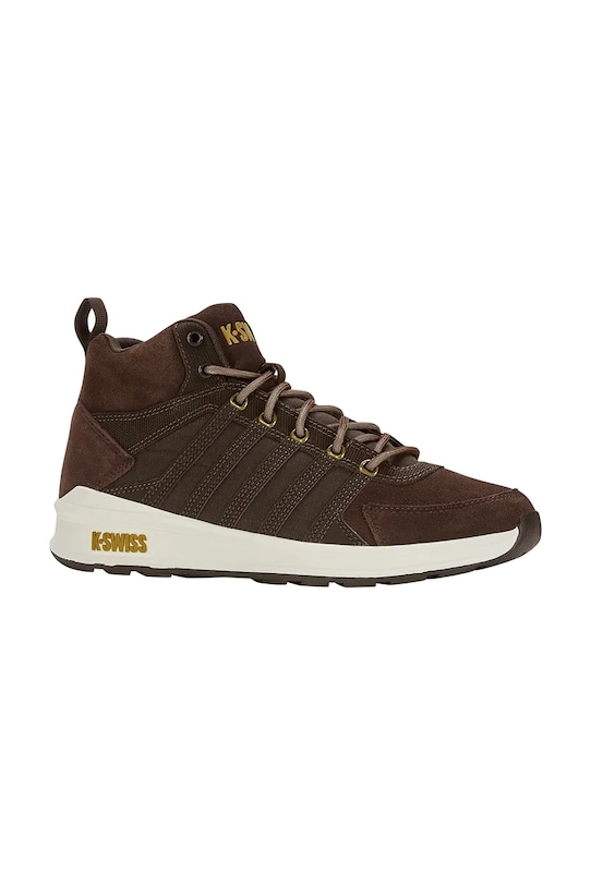 Кожаные кроссовки VISTA TRAINER MID WNT K-Swiss, коричневый — фото 2