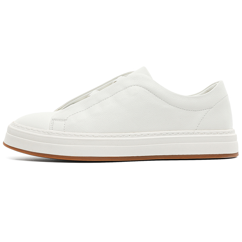 

WEISHIBANGWEI Низкие мужские кроссовки белого цвета