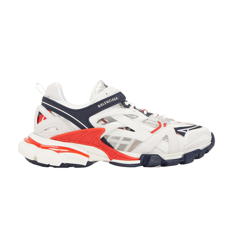 

Кроссовки Balenciaga Track.2 Sneaker 'White Blue Red', белый