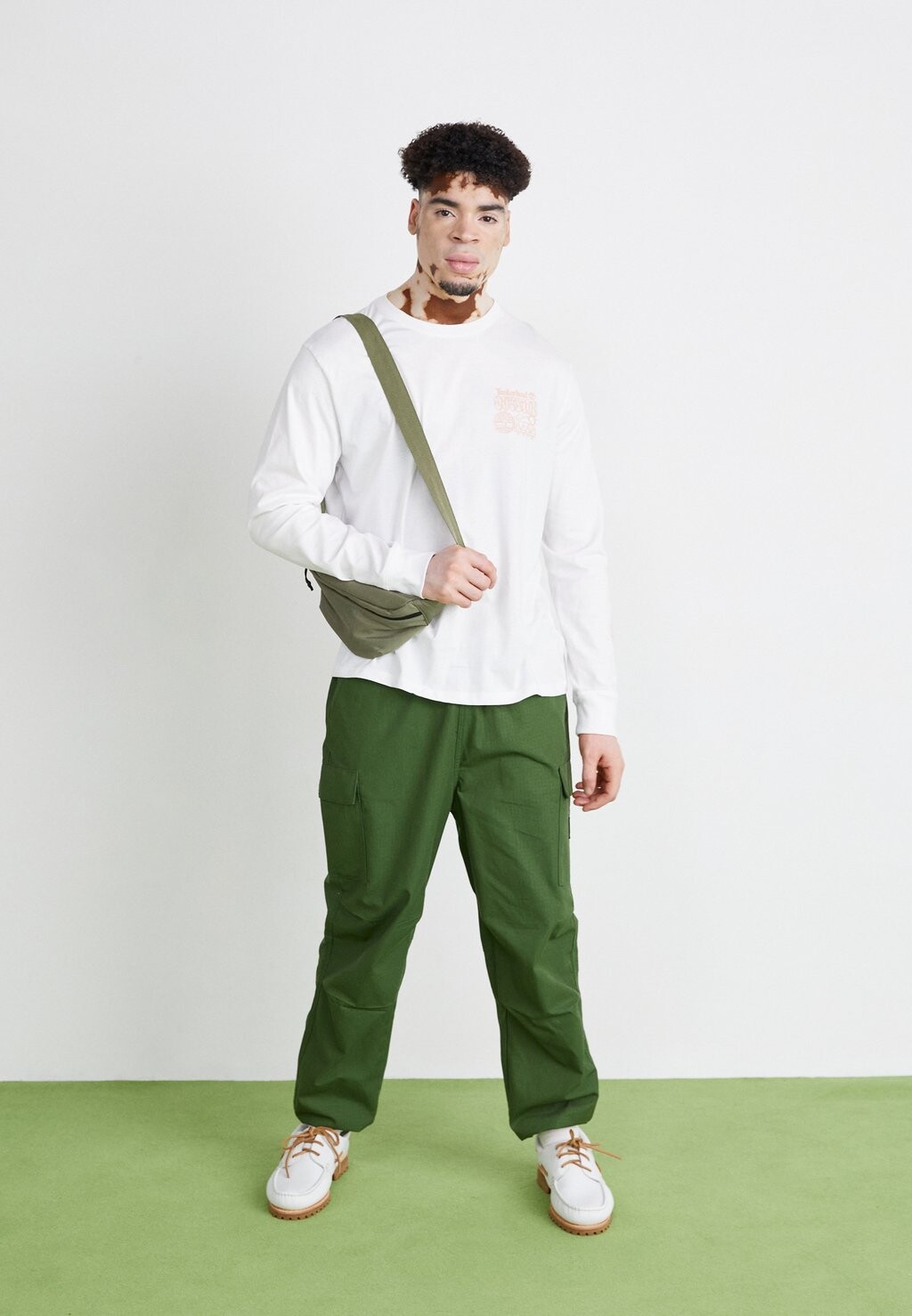 

Топ с длинными рукавами ALL DAY OUTSIDE LONG SLEEVE TEE Timberland, белый