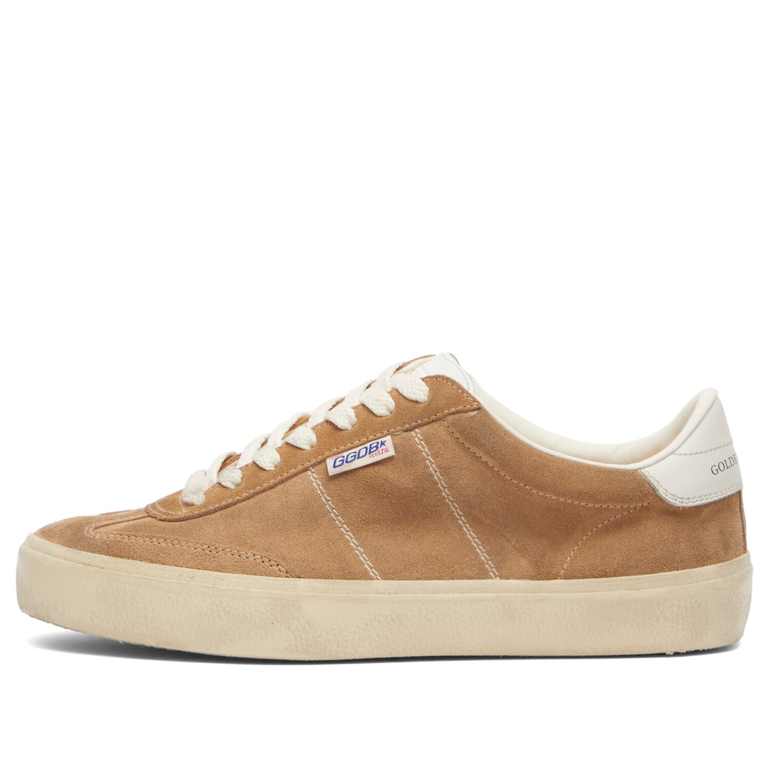 

Кроссовки Golden Goose Soul Star Leather Sneaker, цвет Tobacco, White & Milk, Белый, Кроссовки Golden Goose Soul Star Leather Sneaker, цвет Tobacco, White & Milk